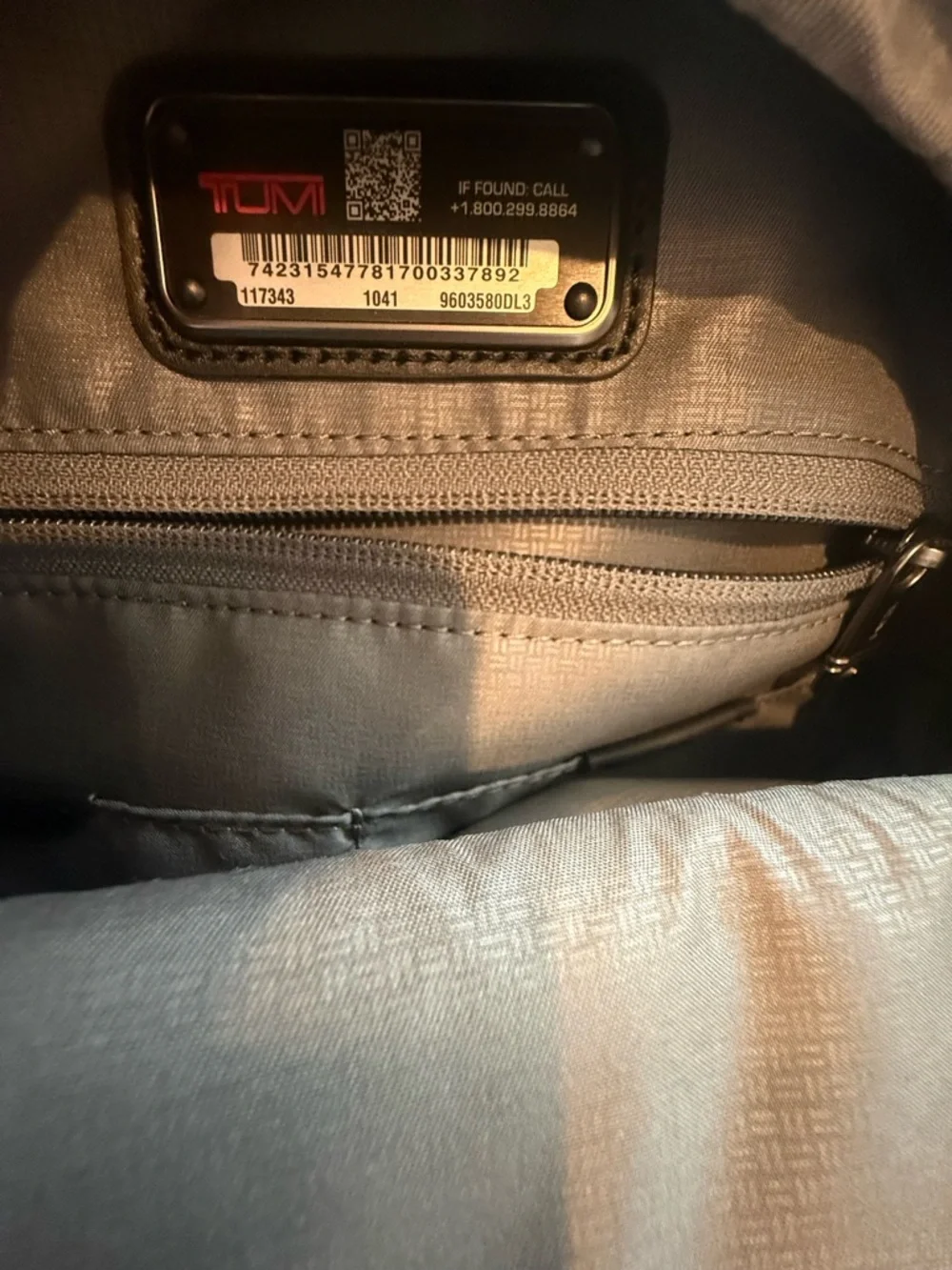 TUMI “Alpha Bravo” Black Leather Sleek Men’s Backpack 🖤
